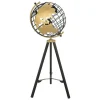 Globe Ramon - métal - noir - H70 cm - Atmosphera
