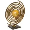 Globe Sandy - métal - doré - H37 cm - Atmosphera