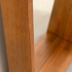 Grand miroir en bois de manguier Marley