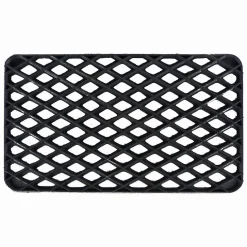 Grille paillasson extérieur en caoutchouc L.60 x l.40 cm
