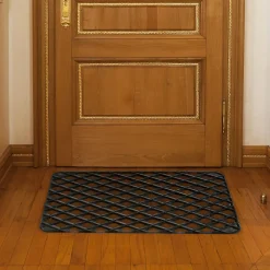 Grille paillasson extérieur en caoutchouc L.60 x l.40 cm