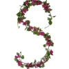 Guirlande de Bougainvillea rose artificiel 180 x 18 x h.10 cm