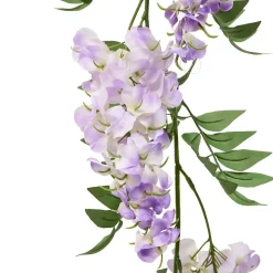 Guirlande Glycine Artificielle Phoebe L20xP10xH178 cm- Rose- Atmosphera