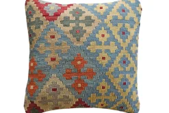 Handmade Kelim Cushion 65x65cm - 100% virgin wool