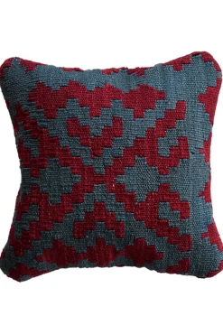 Handmade Kelim Cushion 40x40cm - 100% virgin wool