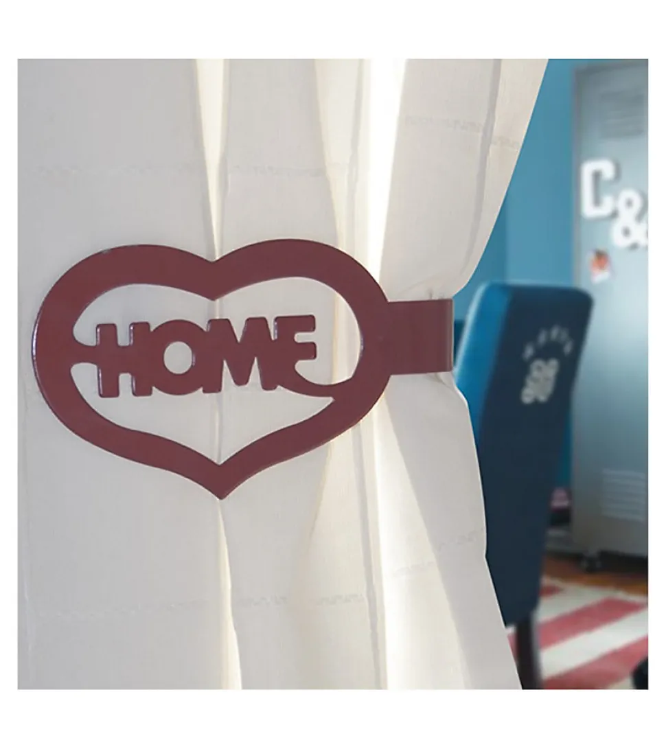 HOME - Embrasse Rideau Pince Sans Perçage