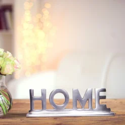 Home Deco café lettrage décoration de table aluminium aluminium Wohndeko FineBuy