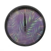 Horloge 30 cm en violet délicat pour un intérieur raffiné - POESIE