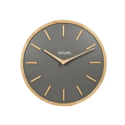 Horloge analogique Elegance diamètre 30cm - Gris - Orium