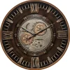 Horloge avec mécanisme en métal