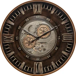 Horloge avec mécanisme en métal
