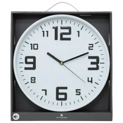Horloge Blanche Silence D30 - Atmosphera