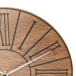 Horloge Boris D28cm- Noir- Atmosphera