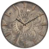 Horloge Deyan en verre D50cm - Atmosphera