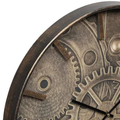 Horloge Deyan en verre D50cm - Atmosphera