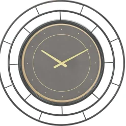 Horloge en métal Fashion dark 70x5.5 cm