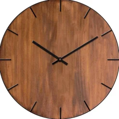 Horloge en noyer Dada Art Ø40 x ep.4,5 cm