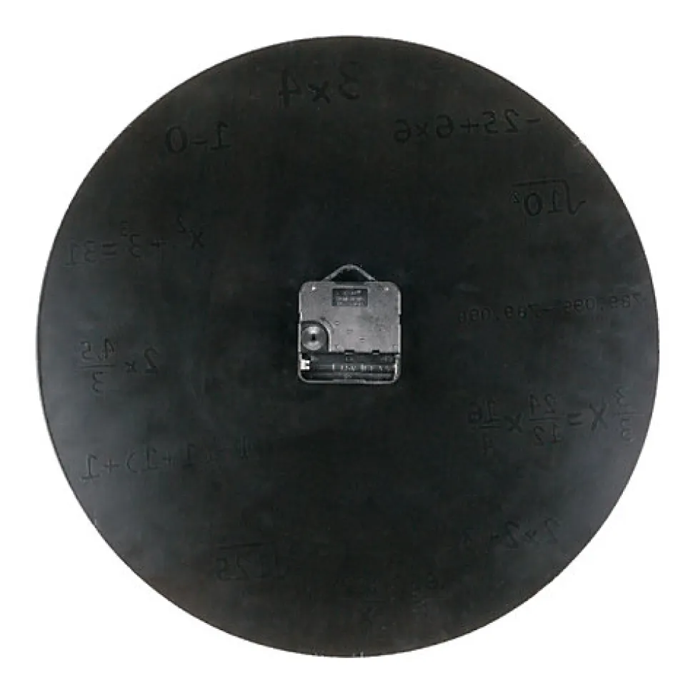 Horloge en verre MATHEMATIC 35 cm