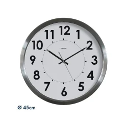 Horloge Inox Stan diamètre 45cm - Orium