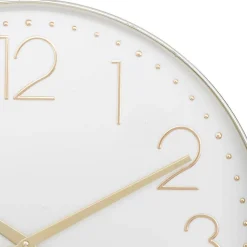 Horloge Laure lin D50,8cm - Atmosphera