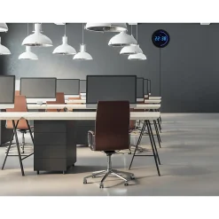 Horloge LED - Bleue - 30cm - Orium