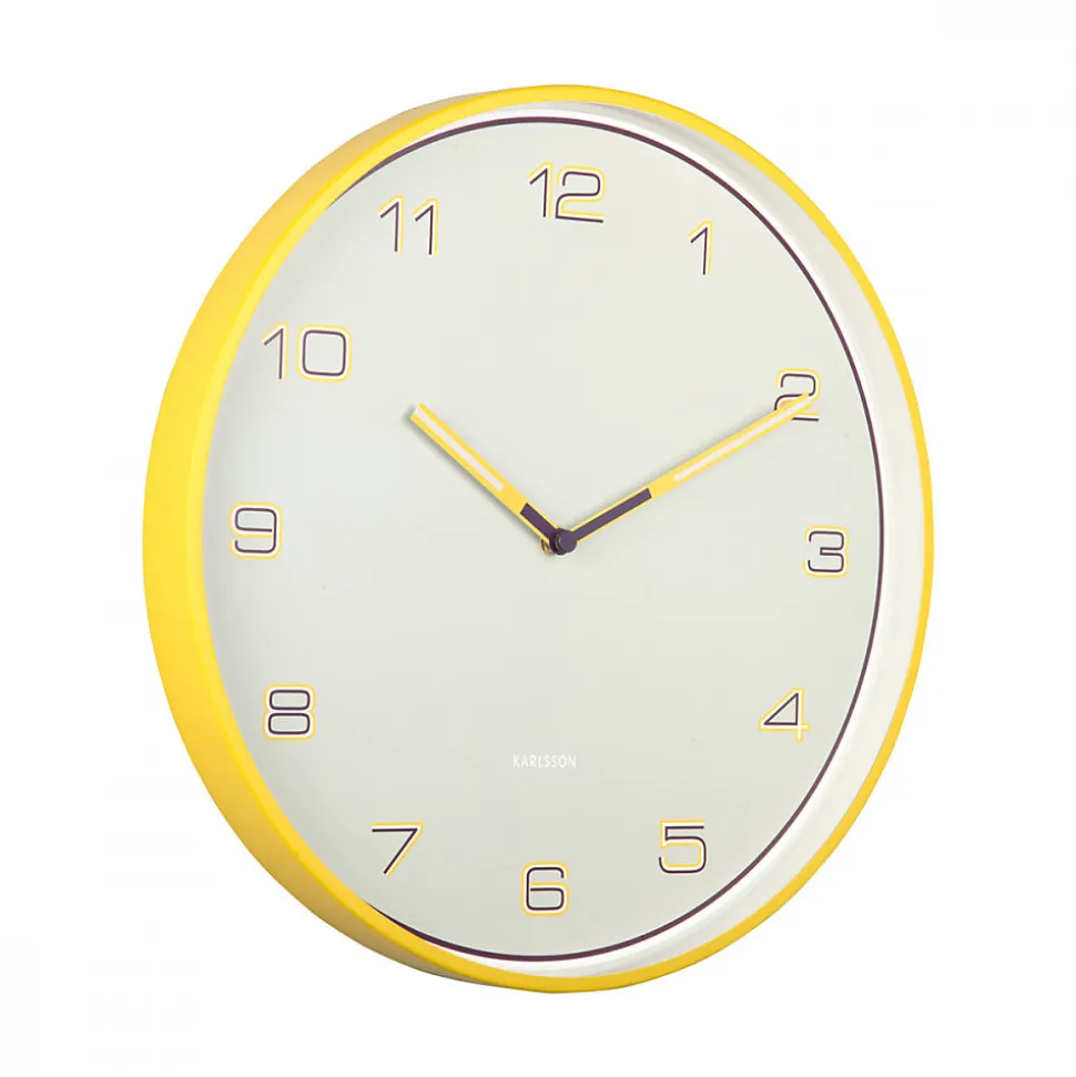 Horloge Lined Numbers D40cm en Métal - Present Time