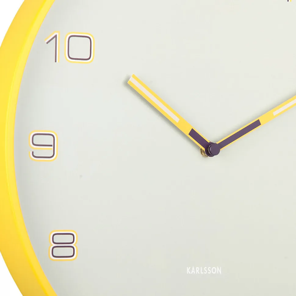Horloge Lined Numbers D40cm en Métal - Present Time