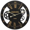 Horloge mécanique Camillo D54cm noir - Atmosphera