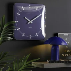 Horloge murale en métal Sucinto Dome Square