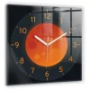 Horloge murale Wallfluent 60x60 cm Aiguilles blanches Lune pleine 1 pcs