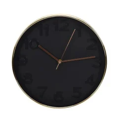 Horloge ronde Deco Chic - Diam. 30,5 cm