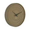 Horloge ronde en bois Origami 30 cm