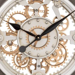 Horloge Soul - métal - doré - D70 cm - Atmosphera