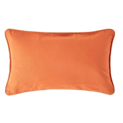 Housse coussin uni terracotta - 30 x 50 cm - HOMESCAPES