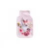 Housse de bouillotte Lapin fleuri