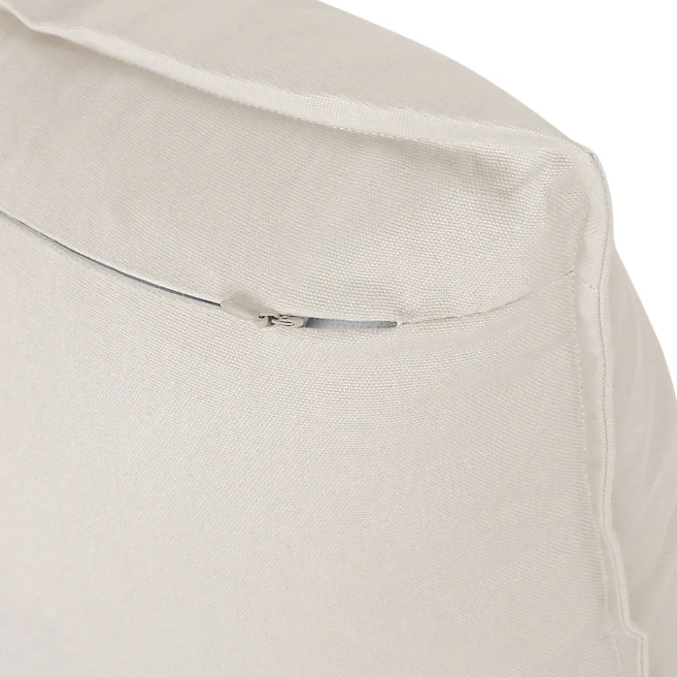 Housse de coussin 100% coton Hiva beige l.45 x H.45cm GoodHome