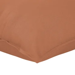 Housse de coussin 100% coton Jalna Terracotta l.45 x H.45cm GoodHome