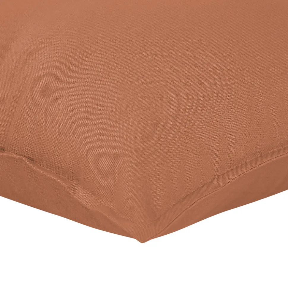 Housse de coussin 100% coton Jalna Terracotta l.45 x H.45cm GoodHome