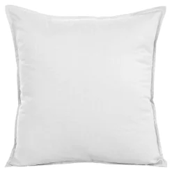 Housse de coussin 100% coton blanc l.45 x H.45 cm GoodHome Hiva