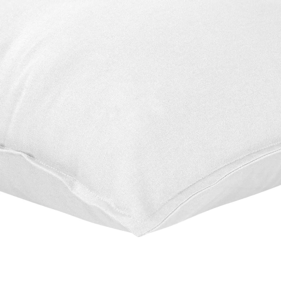 Housse de coussin 100% coton blanc l.45 x H.45 cm GoodHome Hiva