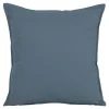 Housse de coussin 100% coton Hiva bleu l.45 x H.45cm GoodHome