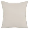 Housse de coussin 100% coton Hiva beige l.60 x H.60cm GoodHome