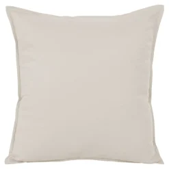 Housse de coussin 100% coton Hiva beige l.60 x H.60cm GoodHome