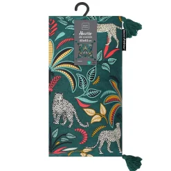 Housse de coussin bleu en coton (40x40 cm - Bleu)