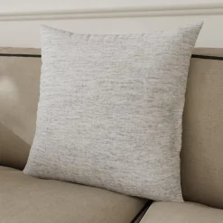 Housse de coussin chenille Isti beige l.45 x H.45cm GoodHome