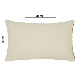 Housse de coussin coton tufté Tageu imprimé géométrique multicouleurs l.50 x H.30 GoodHome