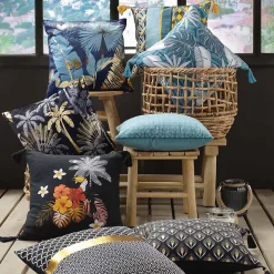 Housse de coussin déco Kansas - Douceur d'Intérieur