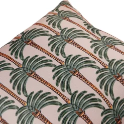 Housse de coussin d'extérieur Albin lin 40x40cm - Atmosphera