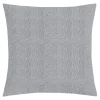 Housse de coussin Dumi gris l.60 x H.60cm GoodHome