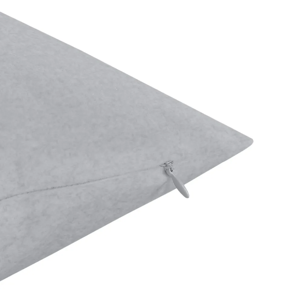 Housse de coussin Dumi gris l.60 x H.60cm GoodHome